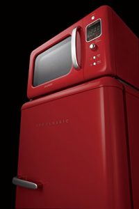 Daewoo-KOG-6LBR-Forno-a-Microonde-20-Lt-Vintage-Style-Con-Grill-Rosso-0-7 -  CittàShop.it