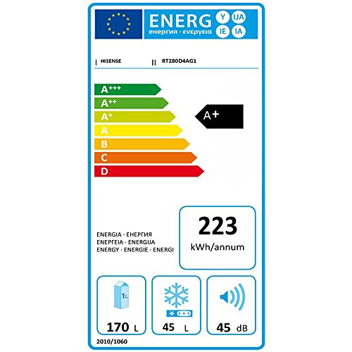 HISENSE-Frigorifero-Doppia-Porta-RT280D4AG1-Classe-A-Capacit-Lorda-Netta-218215-Litri-Colore-Silver-0-1